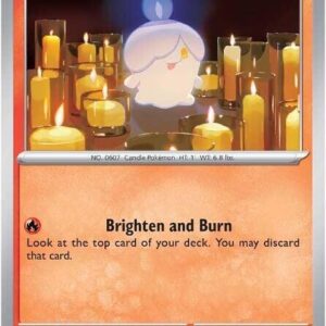 Litwick 016/086 Reverse Holofoil SV: White Flare