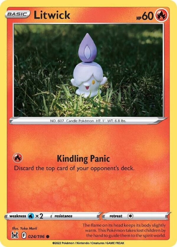 Litwick 024/196 Normal SWSH11: Lost Origin
