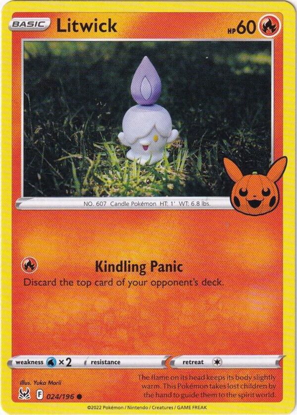 Litwick 024/196 Normal Trick or Trade BOOster Bundle 2023 Litwick 024/196 Normal Trick or Trade BOOster Bundle 2023