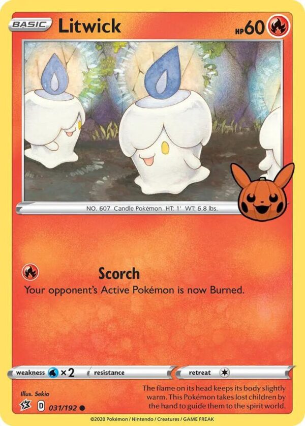 Litwick 031/192 Normal Trick or Trade BOOster Bundle