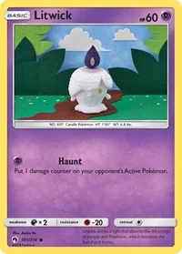 Litwick | 101/214 | Reverse Holofoil | SM - Lost Thunder