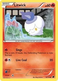 Litwick | 14/116 | Reverse Holofoil | Plasma Freeze