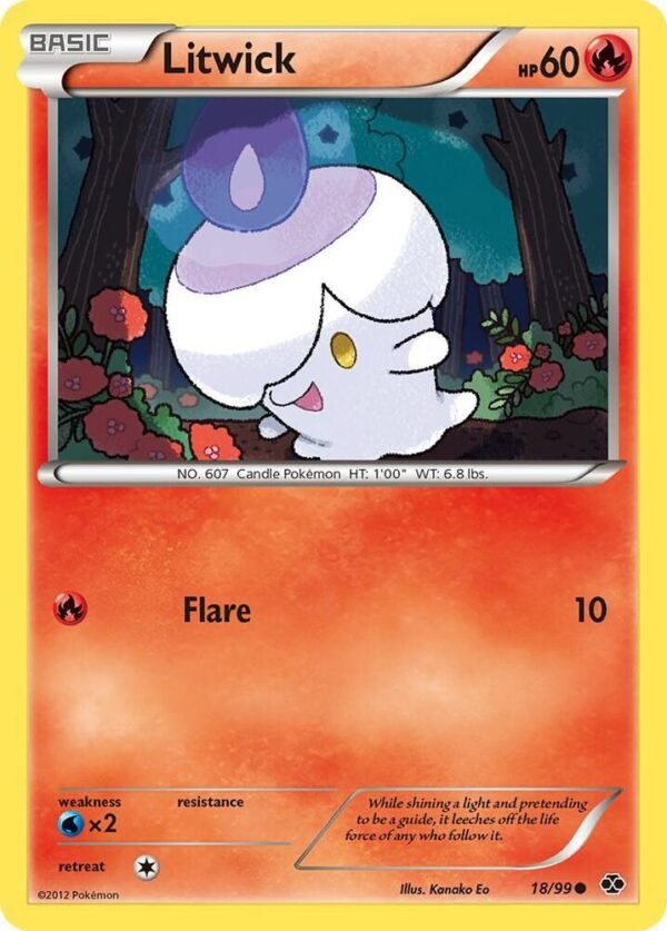 Litwick 18/99 Reverse Holofoil Next Destinies