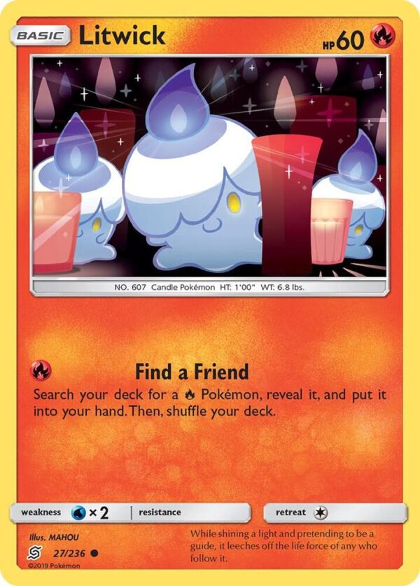 Litwick (27) 27/236 Normal SM – Unified Minds