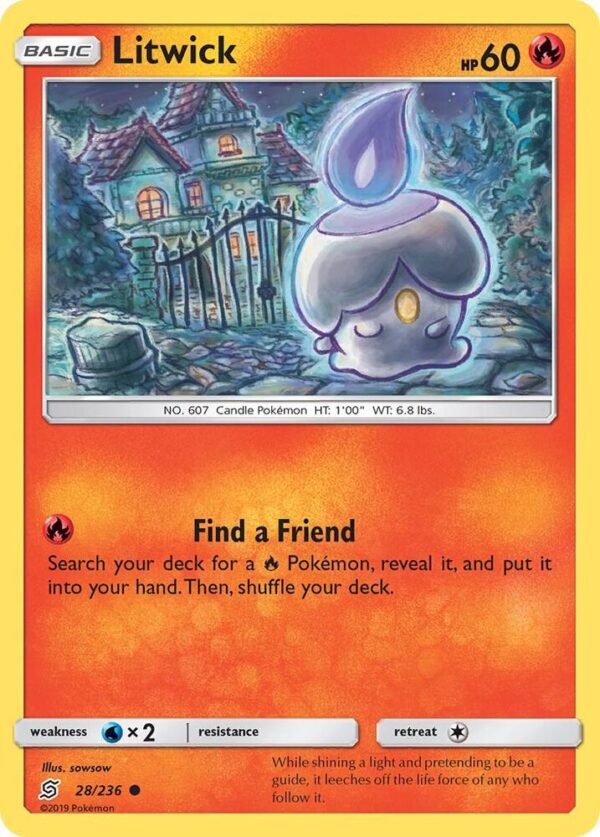 Litwick (28) 28/236 Normal SM – Unified Minds Litwick (28) 28/236 Normal SM – Unified Minds