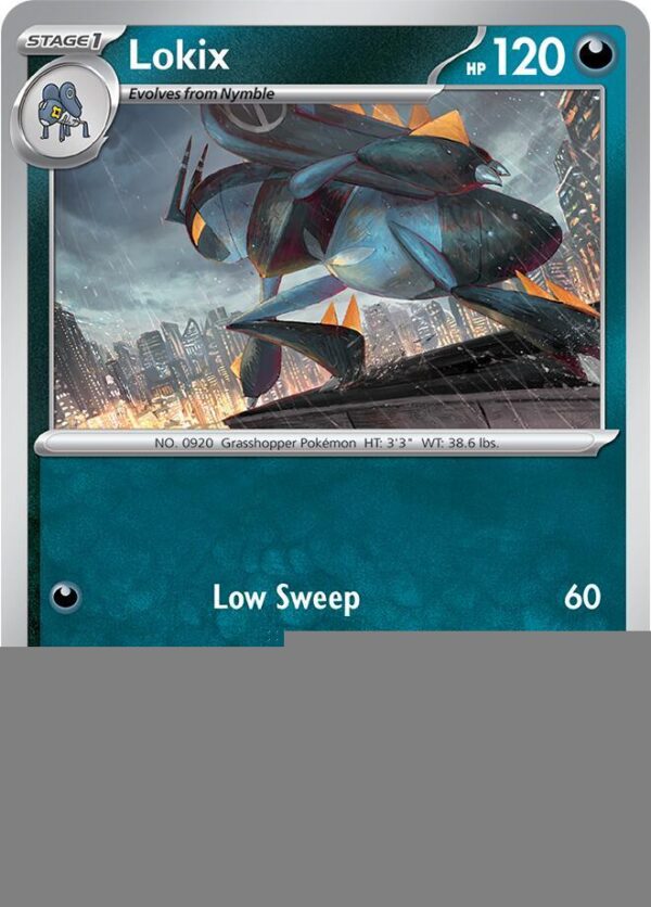 Lokix 100/159 Reverse Holofoil SV09: Journey Together