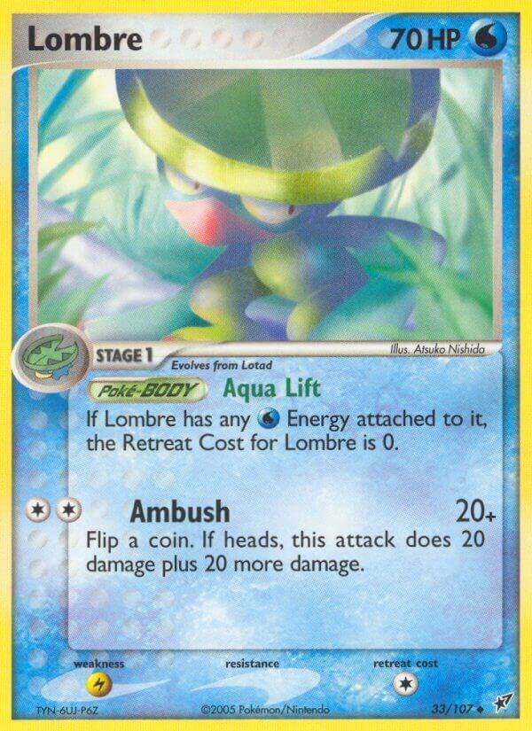 Lombre 033/107 Reverse Holofoil Deoxys