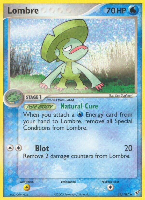Lombre 034/107 Reverse Holofoil Deoxys