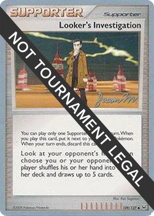 Looker’s Investigation 2009 (Jason Martinez) 109/127 Normal World Championship Decks