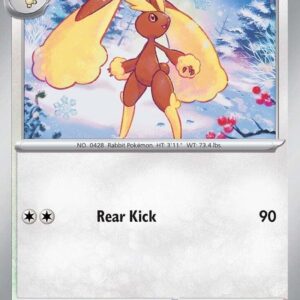 Lopunny 084/131 Reverse Holofoil SV: Prismatic Evolutions Lopunny 084/131 Reverse Holofoil SV: Prismatic Evolutions