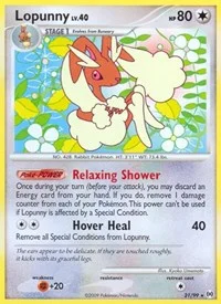 Lopunny | 21/99 | Reverse Holofoil | Arceus