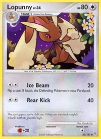 Lopunny | 63 | Normal | Supreme Victors