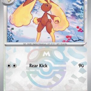Lopunny (Master Ball Pattern) 084/131 Holofoil SV: Prismatic Evolutions Lopunny (Master Ball Pattern) 084/131 Holofoil SV: Prismatic Evolutions