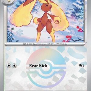 Lopunny (Poke Ball Pattern) 084/131 Holofoil SV: Prismatic Evolutions Lopunny (Poke Ball Pattern) 084/131 Holofoil SV: Prismatic Evolutions
