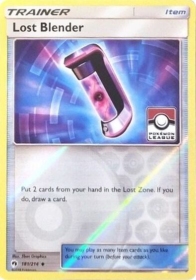 Lost Blender 181/214 (Pokemon League) Reverse Holofoil League & Championship Cards