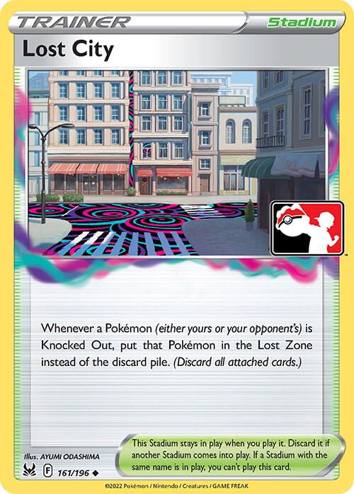 Lost City 161/196 Holofoil Prize Pack Series Cards