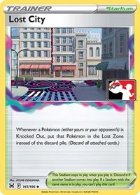 Lost City | 161/196 | Holofoil | Prize Pack Series Cards