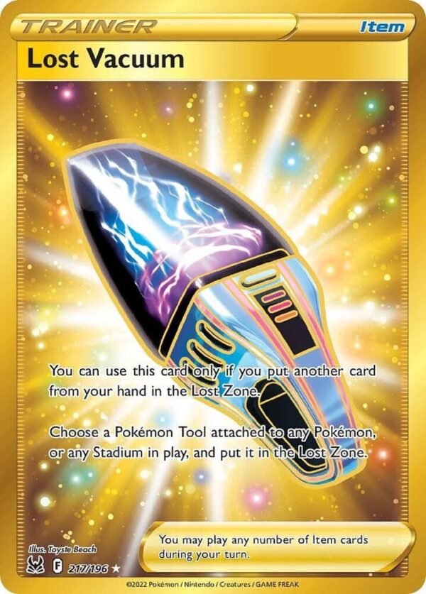 Lost Vacuum (Secret) 217/196 Holofoil SWSH11: Lost Origin