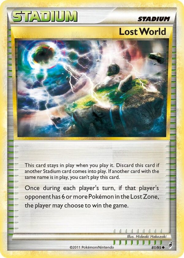 Lost World 81/95 Reverse Holofoil Call of Legends Lost World 81/95 Reverse Holofoil Call of Legends