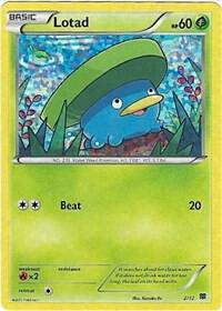 Lotad 2/12 002/012 Holofoil McDonald’s Promos 2015