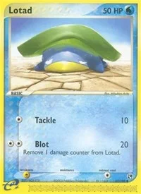 Lotad | 67/100 | Normal | Sandstorm