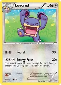 Loudred | 84/119 | Reverse Holofoil | XY - Phantom Forces