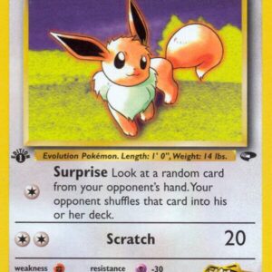 Lt. Surge’s Eevee 051/132 1st Edition Gym Challenge