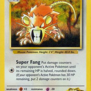 Lt. Surge’s Raticate 016/034 Holofoil Trading Card Game Classic