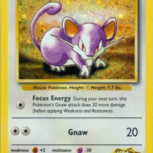 Lt. Surge’s Rattata 015/034 Holofoil Trading Card Game Classic
