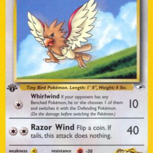 Lt. Surge’s Spearow (83) 083/132 Unlimited Gym Heroes Lt. Surge’s Spearow (83) 083/132 Unlimited Gym Heroes