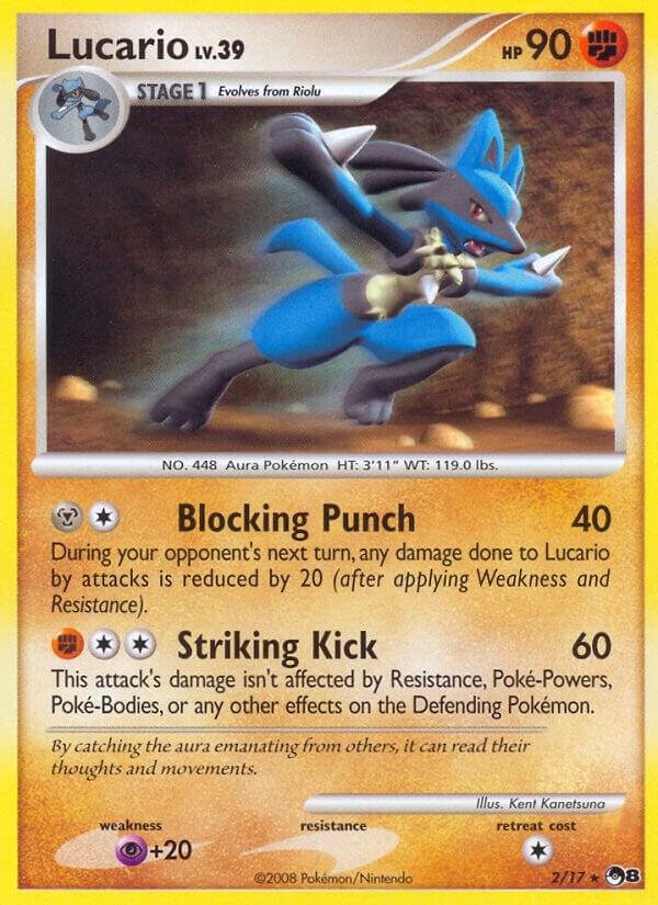 Lucario 002/017 Normal POP Series 8 Lucario 002/017 Normal POP Series 8