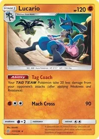 Lucario | 117/236 | Reverse Holofoil | SM - Unified Minds