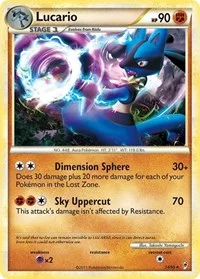 Lucario | 14/95 | Reverse Holofoil | Call of Legends