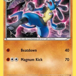 Lucario (47) 47/124 Reverse Holofoil XY – Fates Collide Lucario (47) 47/124 Reverse Holofoil XY – Fates Collide