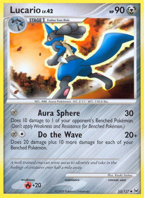 Lucario 53/127 Normal Platinum
