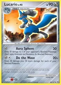 Lucario | 53/127 | Reverse Holofoil | Platinum
