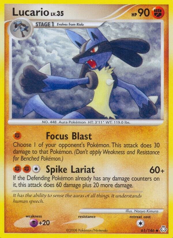 Lucario 61/146 Normal Legends Awakened