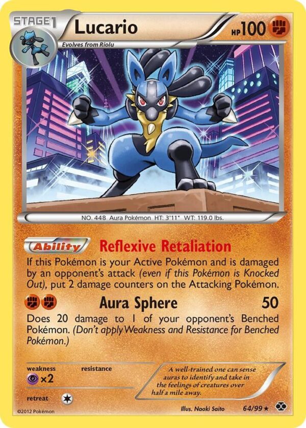 Lucario 64/99 Holofoil Next Destinies Lucario 64/99 Holofoil Next Destinies