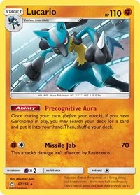 Lucario | 67/156 | Reverse Holofoil | SM - Ultra Prism
