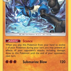 Lucario 71/147 Reverse Holofoil SM – Burning Shadows