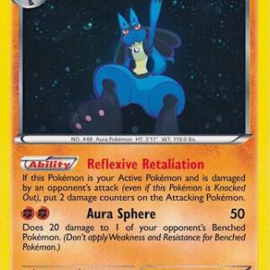 Lucario 80/113 (Cosmos Holo) 080/113 Holofoil Miscellaneous Cards & Products Lucario 80/113 (Cosmos Holo) 080/113 Holofoil Miscellaneous Cards & Products