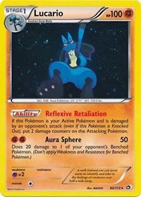 Lucario | 80/113 (Cosmos Holo) | 080/113 | Holofoil | Miscellaneous Cards & Products