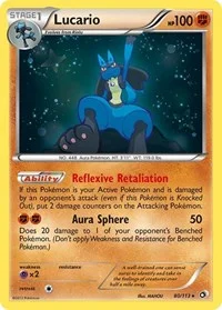 Lucario | 80/113 | Holofoil | Legendary Treasures Lucario | 80/113 | Holofoil | Legendary Treasures