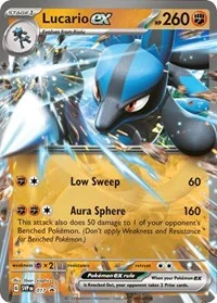Lucario ex | 017 | Holofoil | SV: Scarlet & Violet Promo Cards