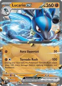 Lucario ex | 051/131 | Holofoil | SV: Prismatic Evolutions