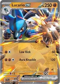 Lucario ex | 082/142 | Holofoil | SV07: Stellar Crown