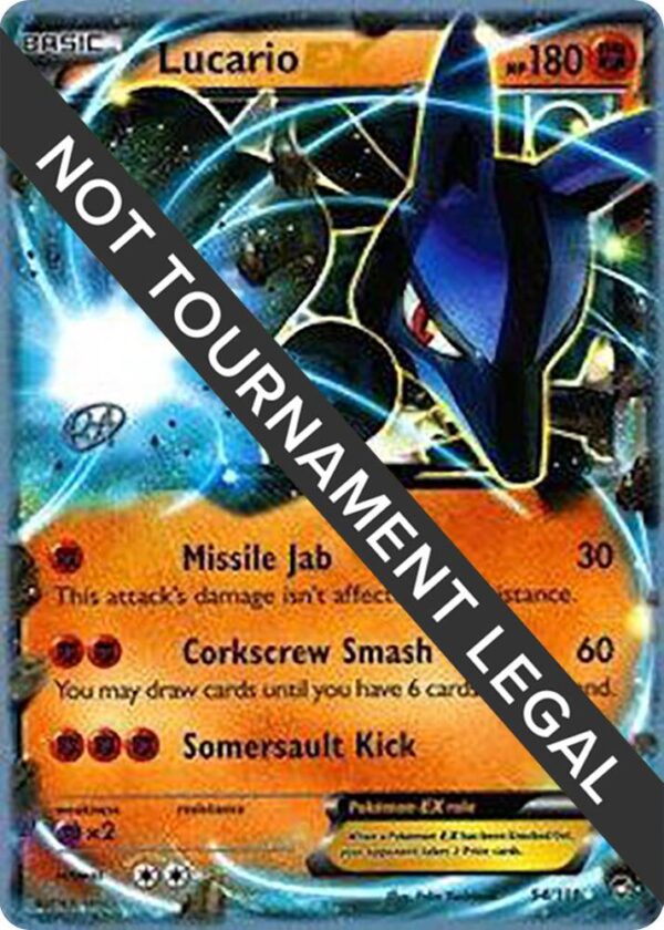 Lucario EX 2015 (Rowan Stavenow) 54/111 Normal World Championship Decks Lucario EX 2015 (Rowan Stavenow) 54/111 Normal World Championship Decks