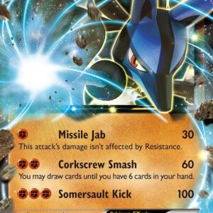 Lucario EX 54/111 Holofoil XY – Furious Fists Lucario EX 54/111 Holofoil XY – Furious Fists