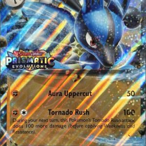 Lucario ex (Prismatic Evolutions Stamp) 051/131 Holofoil Miscellaneous Cards & Products