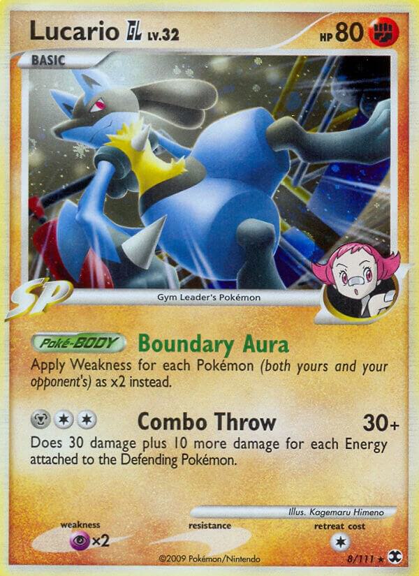 Lucario GL 8/111 Holofoil Rising Rivals Lucario GL 8/111 Holofoil Rising Rivals